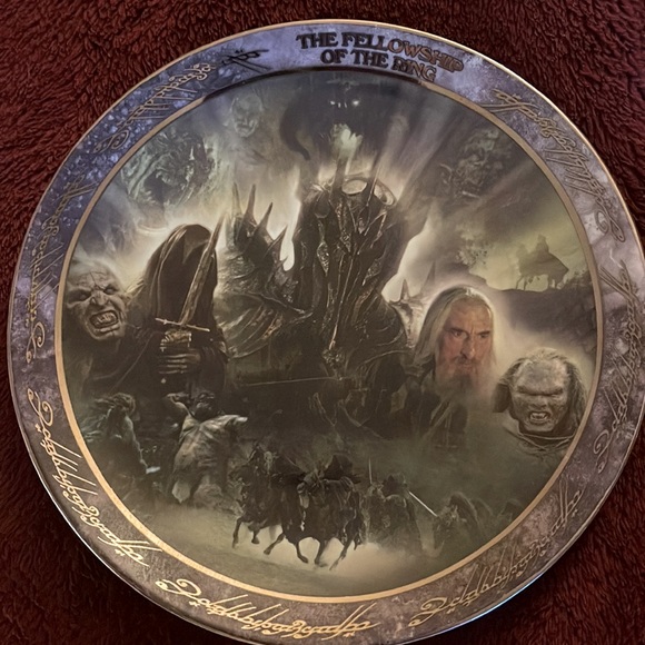 Lord of the rings collectible plates - Picture 6 of 9